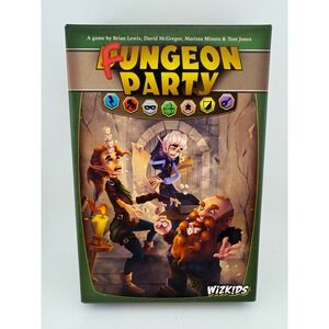 WizKids Fungeon Party Board Game Fantasy Dungeon Crawler‎ Dexterity Party Game